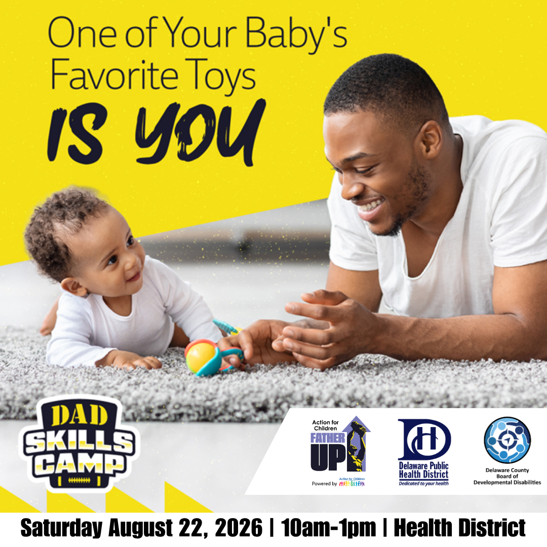 Dad Skills Camp, August 22, 2026, Delaware Public Health District